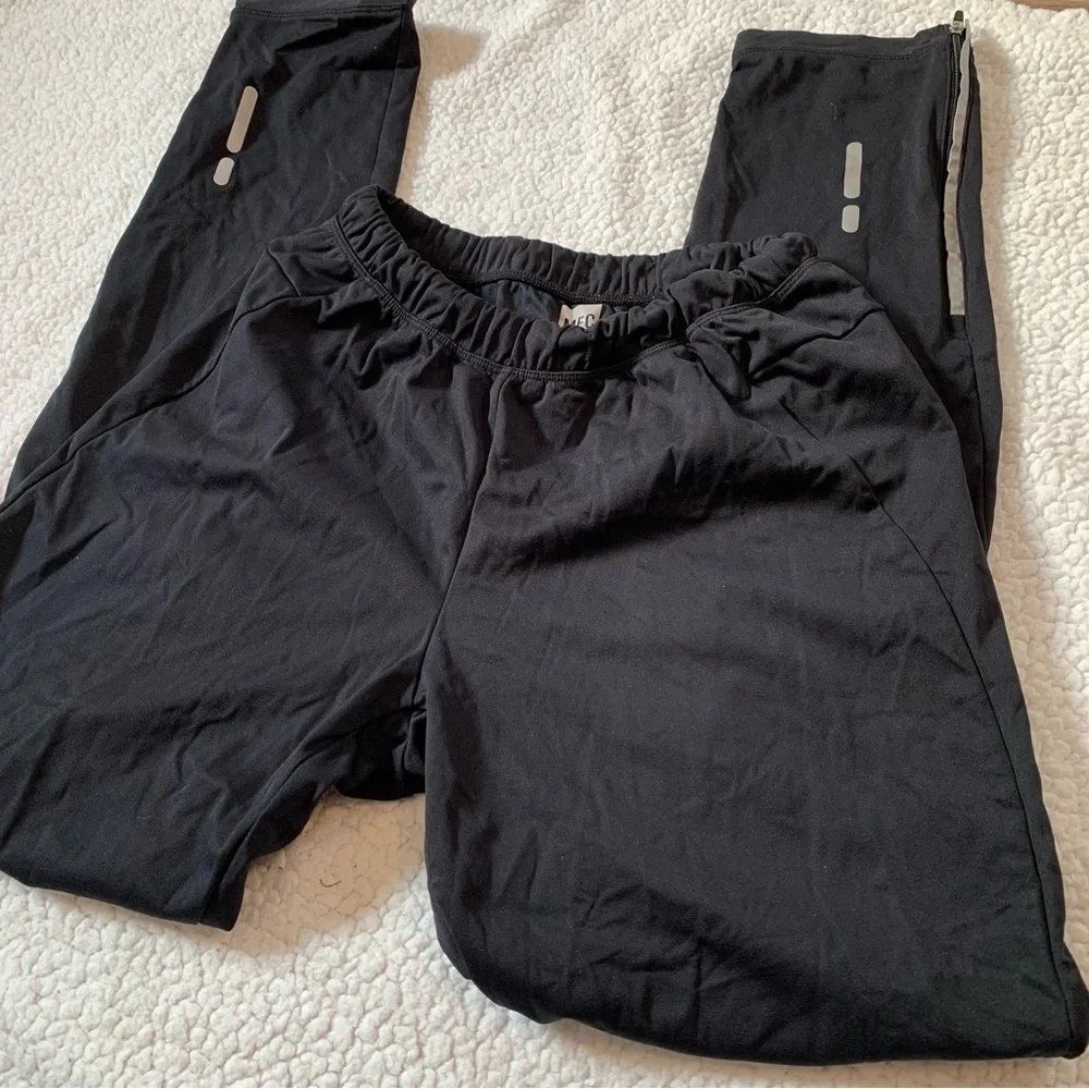 MEC Slim Fit Black Joggers - Picture 2 of 10